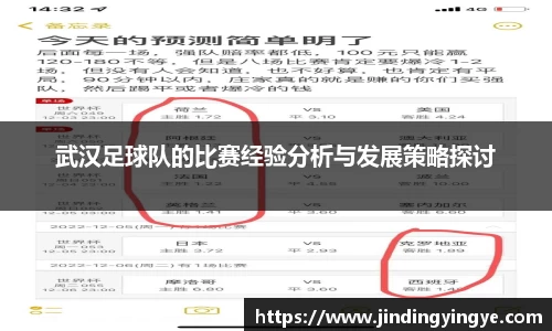 武汉足球队的比赛经验分析与发展策略探讨